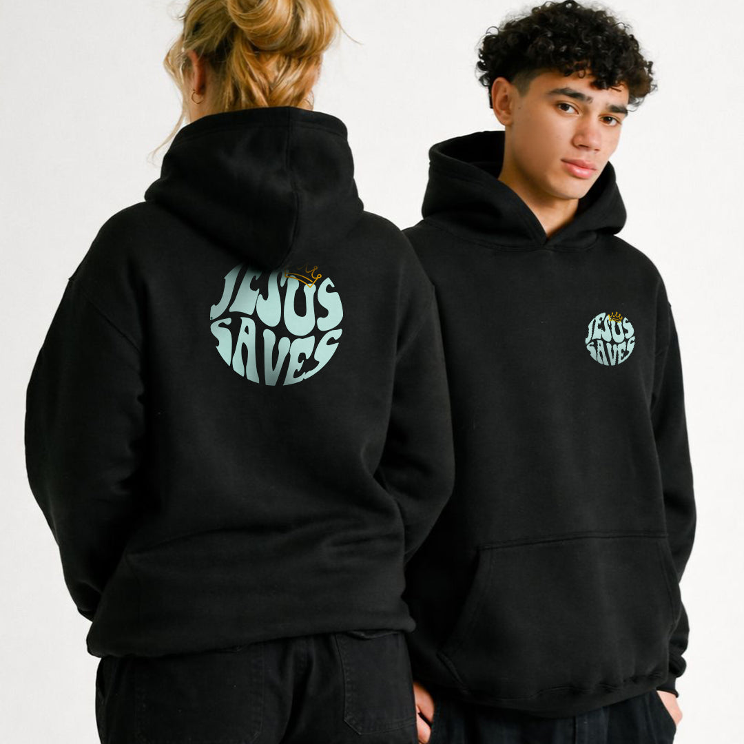 Sweatshirt Jesus Saves com Capuz