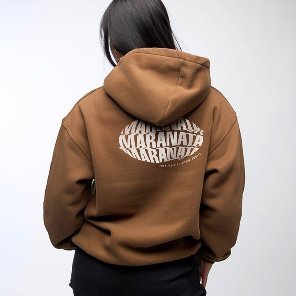 Sweatshirt Maranata com Capuz