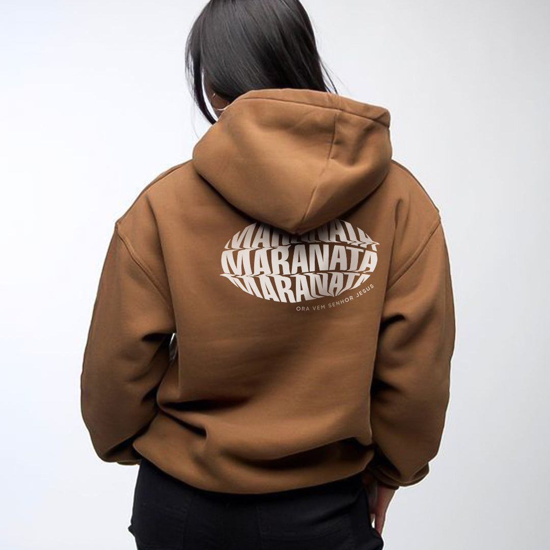 Sweatshirt Maranata com Capuz
