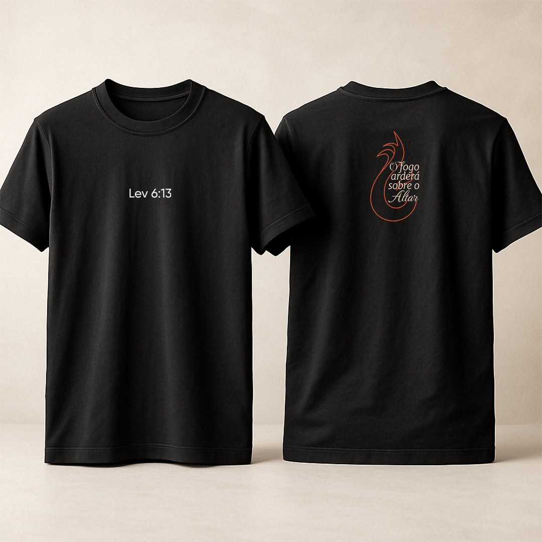 T-Shirt o fogo arderá