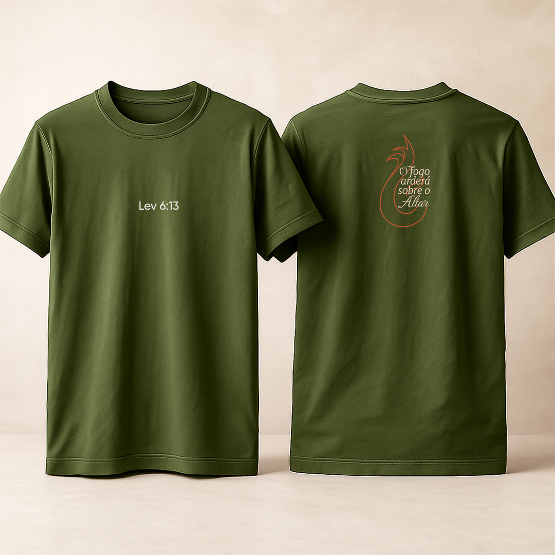 T-Shirt o fogo arderá