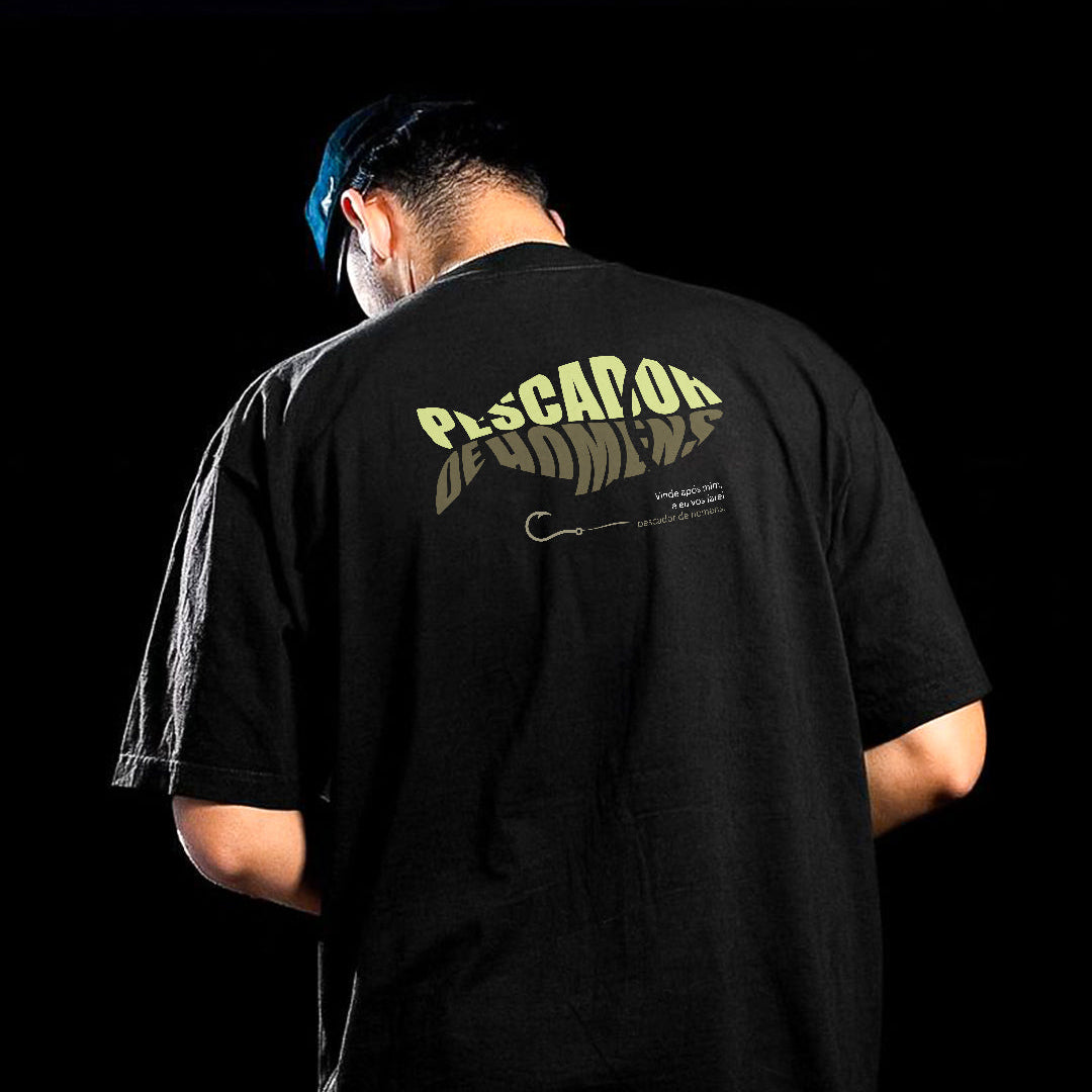 T-Shirt Pescador de homens
